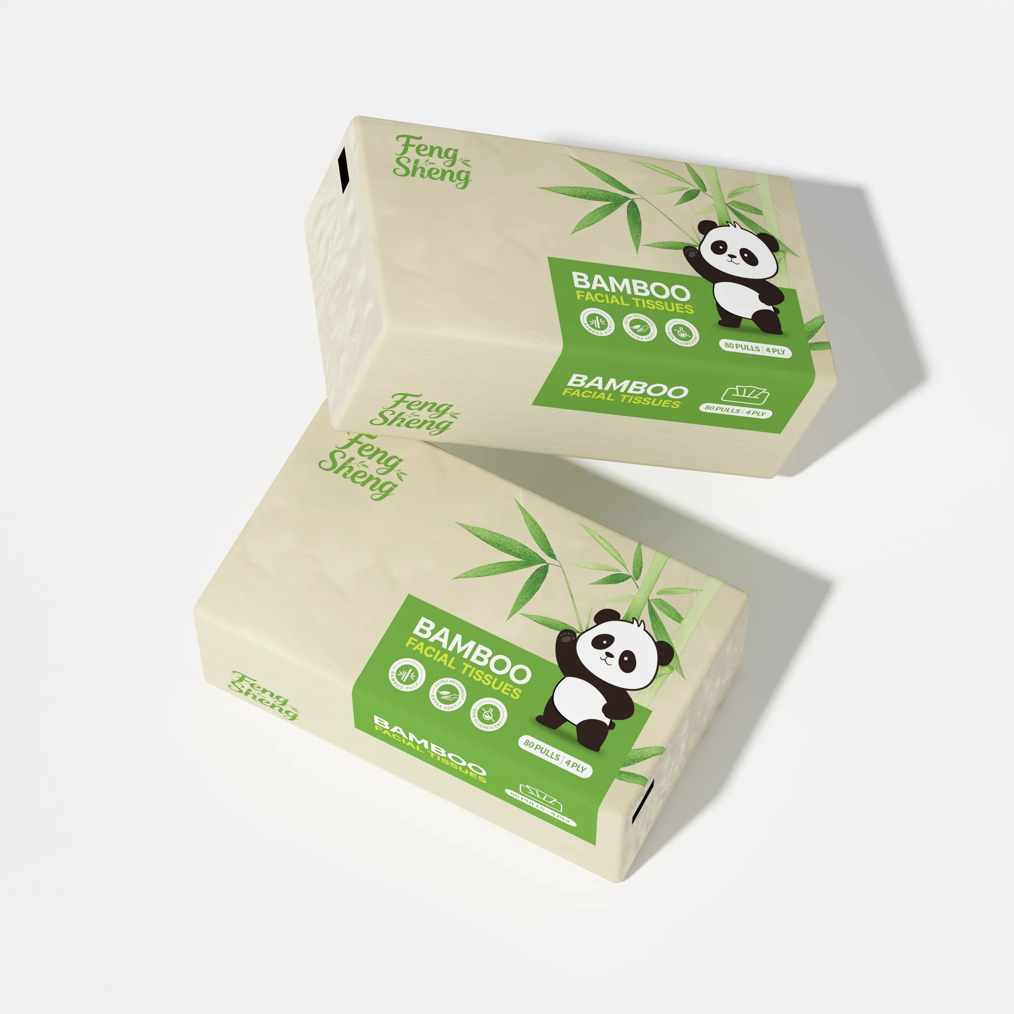 Bamboo Facial Tissue